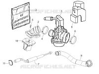 Carburateur complet - Raccord d'admission