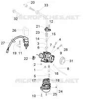 Composants de carburateur