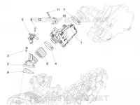 Corps papillon - Injecteur - Raccord d admission