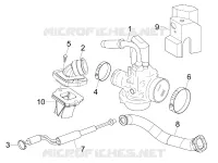 Carburateur complet - Raccord d'admission