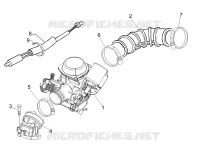 Carburateur complet - Raccord d'admission