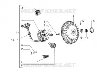 Volant magnetique