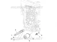Couvercle volant magnetique - Filtre à huile