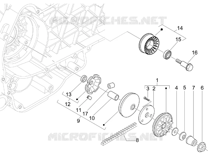Driving pulley