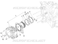 Groupe cylindre-piston-axe