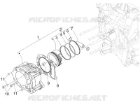 Groupe cylindre-piston-axe