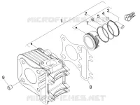 Groupe cylindre-piston-axe