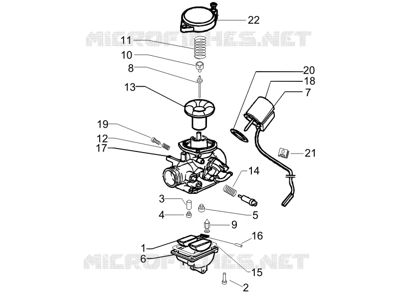 Composants de carburateur
