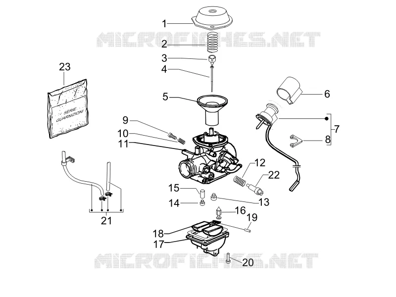 Composants de carburateur