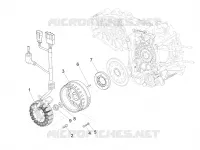Volant magnetique