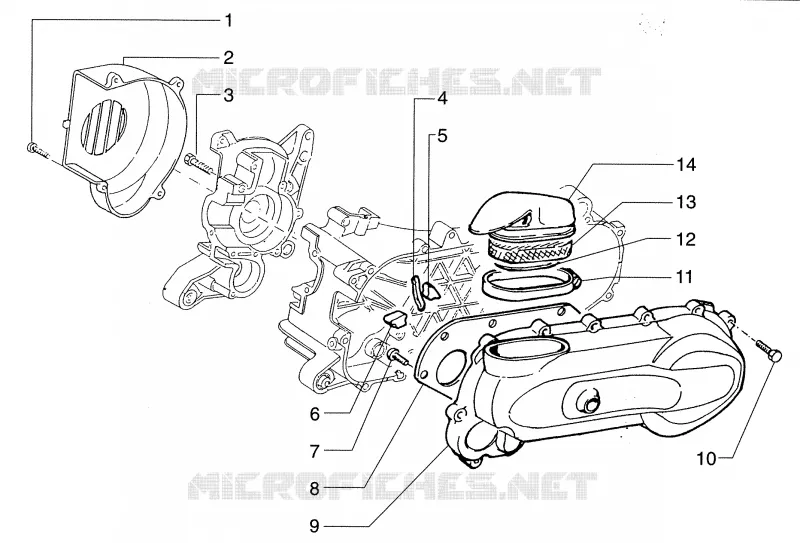 Couvercle embrayage