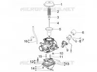 Composants de carburateur