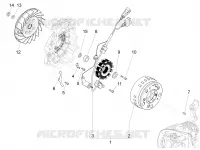 Volant magnetique