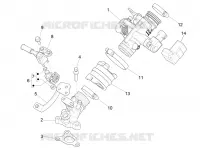 Corps papillon - Injecteur - Raccord d'admission