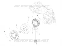Volant magnetique