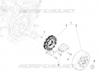 Flywheel magneto