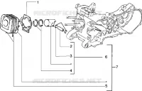 Ensemble cylindre-piston-axe de piston