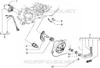 Starting motor-starter lever