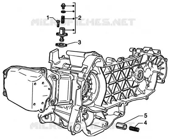 Chain tightener-by-pass valve