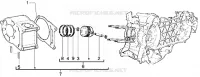 Cylinder-piston-wrist pin, assy