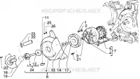 Flywheel magneto