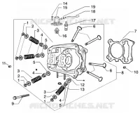 Cylinder head-valves