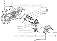 Rear wheel shaft