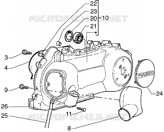 Crankcase cooling