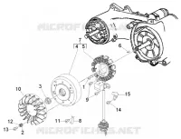 Volant magnetique