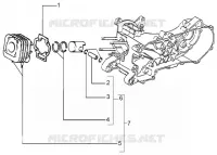 ensemble cylindre-piston-axe de piston
