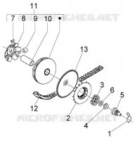 Driving pulley