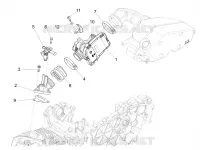Corps papillon - Injecteur - Raccord d'admission
