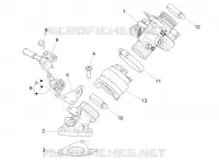 Corps papillon - Injecteur - Raccord d'admission