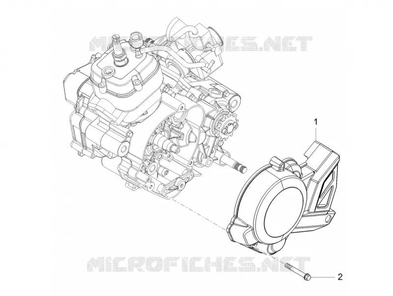 CARTER DE VOLANT MAGNETIQUE
