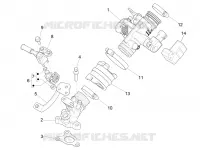Boitier papillon - Injecteur - Pipe d'admission