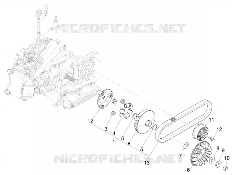 Poulie motrice