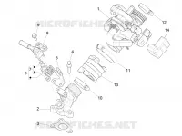 Boitier papillon - Injecteur - Pipe d'admission