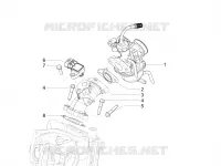 Carburateur complet - Raccord d'admission