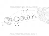 Groupe cylindre-piston-axe