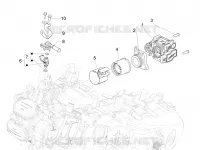 Boitier papillon - Injecteur - Pipe d'admission