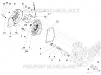 CARTER VOLANT MAGNETIQUE - FILTRE A HUILE
