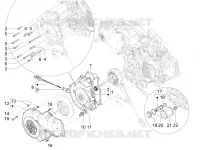 CARTER VOLANT MAGNETIQUE - FILTRE A HUILE