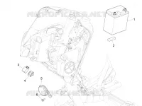 Relais - Batterie - Avertisseur sonore