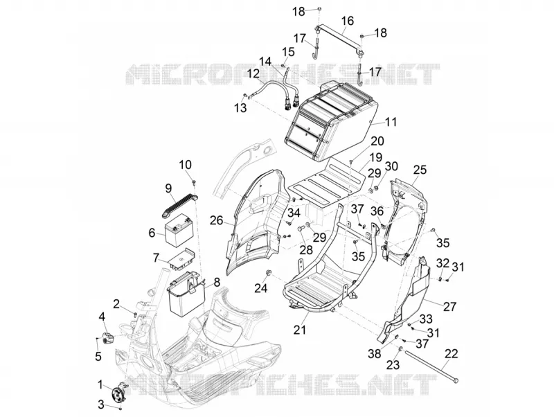 Relais - Batterie - Avertisseur sonore