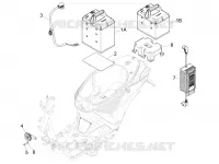 Relais - Batterie - Avertisseur sonore