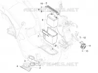 Relais - Batterie - Avertisseur sonore