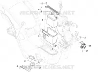 Relais - Batterie - Avertisseur sonore