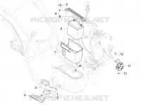 Relais - Batterie - Avertisseur sonore
