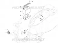 Relais - Batterie - Avertisseur sonore