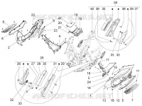 Protection centrale - Repose-pieds